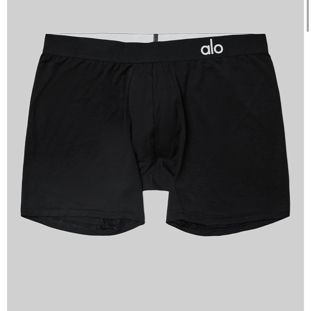 ALO Yoga Men's Black Boxer Briefs